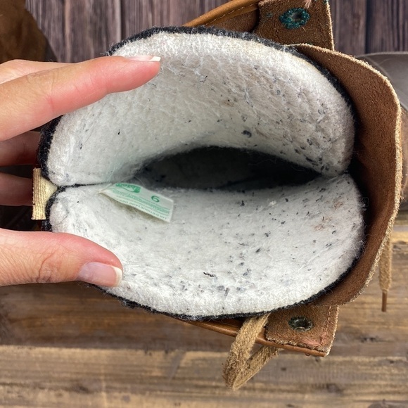 Sorel Ice Pac Boots Brown Suede - Size 9 - Picture 8 of 10